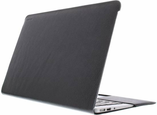 Чохол Melkco для MacBook 13" Easy-Fit Permium Nubuck Leather Cover Series (Black)