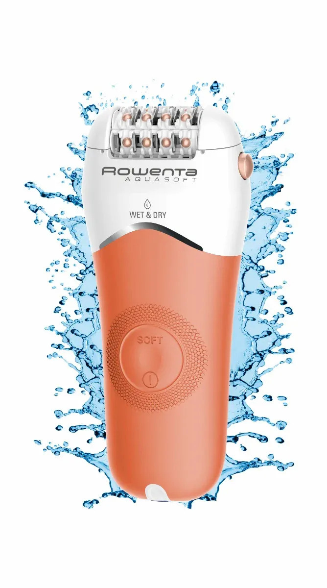 Епілятор Rowenta Aquasoft Wet&Dry (Coral) (EP4920F0)