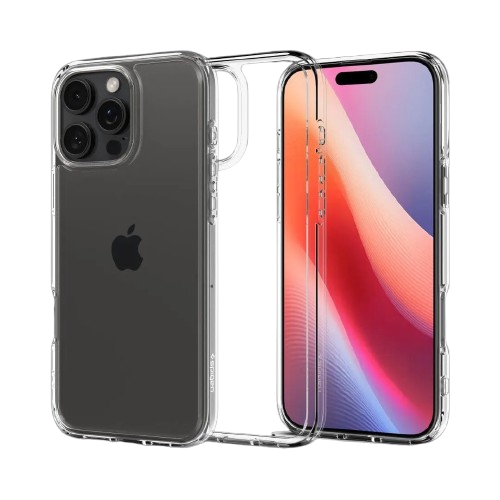 Чохол Spigen Ultra Hybrid для iPhone 16 Pro (Crystal Clear) ACS08121