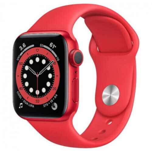 Apple Watch Series 6 40mm (PRODUCT)RED Aluminum Case with (PRODUCT)RED Sport Band (M00A3) бу 