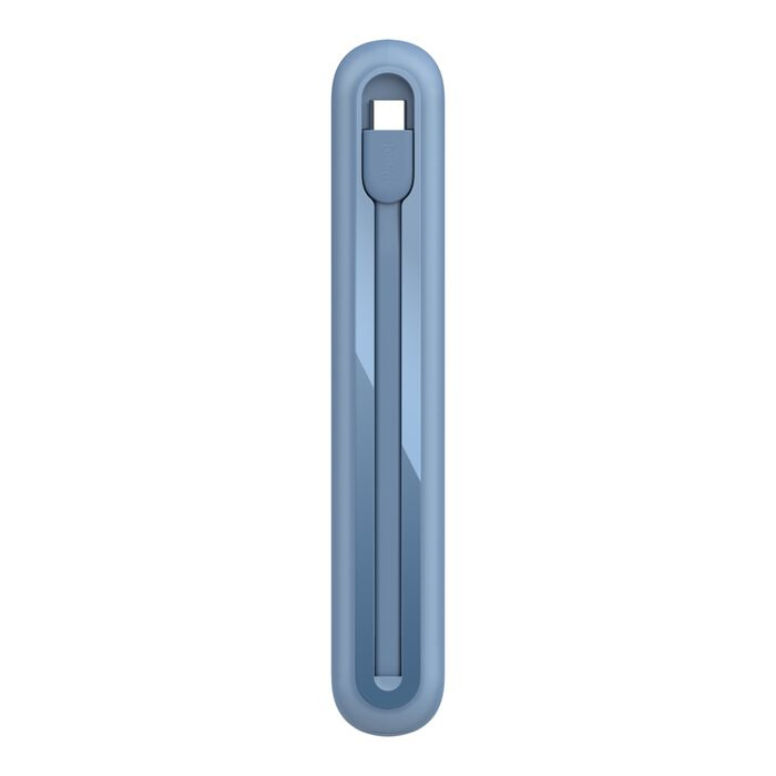 Зарядний пристрій Power Bank Belkin 20000мАh, 30W, вбудований кабель USB-C (Blue) (BPB024HQBL)