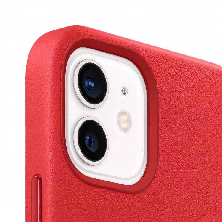 Чохол Smart Leather Case для iPhone 12 mini 1:1 Original (Red)