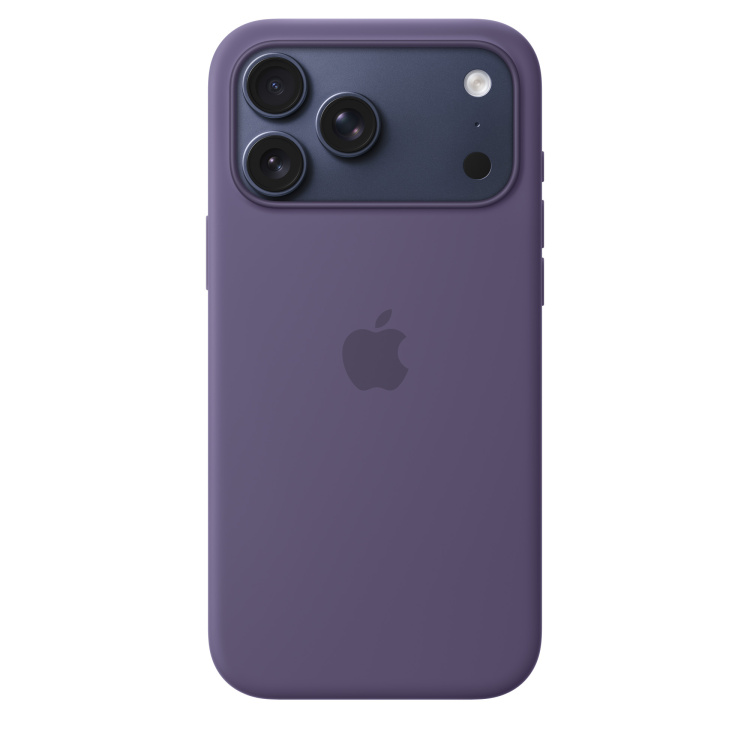 Чохол Apple Silicone Case with Magsafe для iPhone 17 Pro Max Purple Fog (MGFN4) Чохол Apple Silicone Case with Magsafe для iPhone 17 Pro Max Purple Fog (MGFN4)