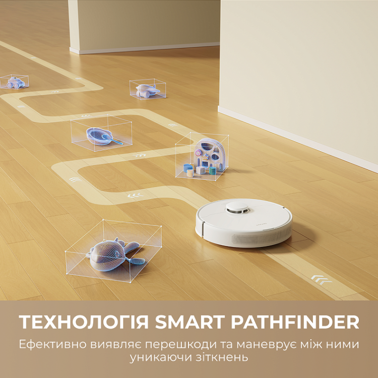 Робот-пылесос Dreame D9 Max White Gen 2 (RLD34GA-Wh) (UA) Робот-пылесос Dreame D9 Max White Gen 2 (RLD34GA-Wh) (UA)