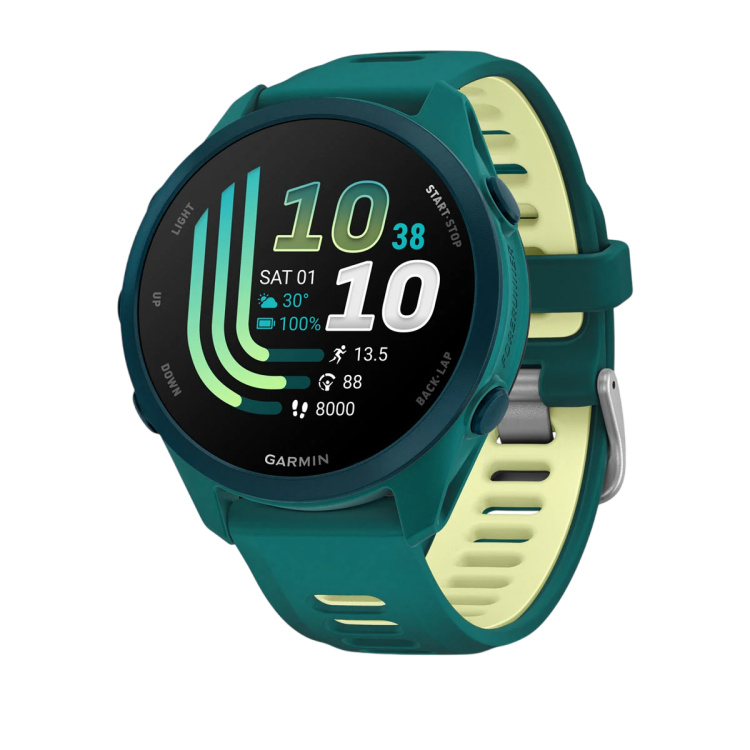 Garmin Forerunner 170 Music Teal Green with Teal Green/Citron Band (010-03920-12/34)
