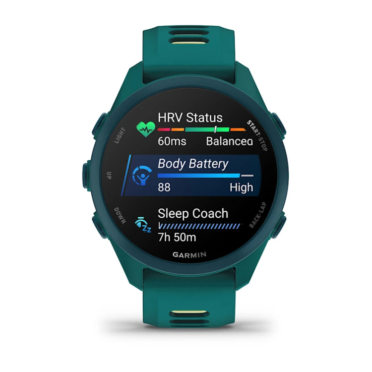 Garmin Forerunner 170 Music Teal Green with Teal Green/Citron Band (010-03920-12/34)