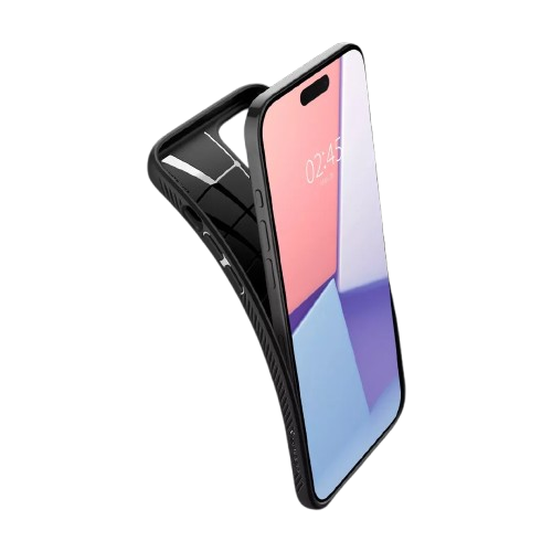 Чохол Spigen Liquid Air для iPhone 15 Pro (Matte Black) ACS06704