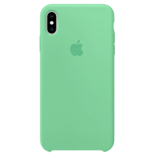 Чехол Smart Silicone Case для iPhone Xs Max Original (FoxConn) (Spearmint)