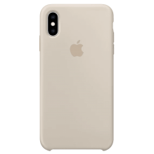 Чохол Smart Silicone Case для iPhone Xs Max Original (FoxConn) (Stone)