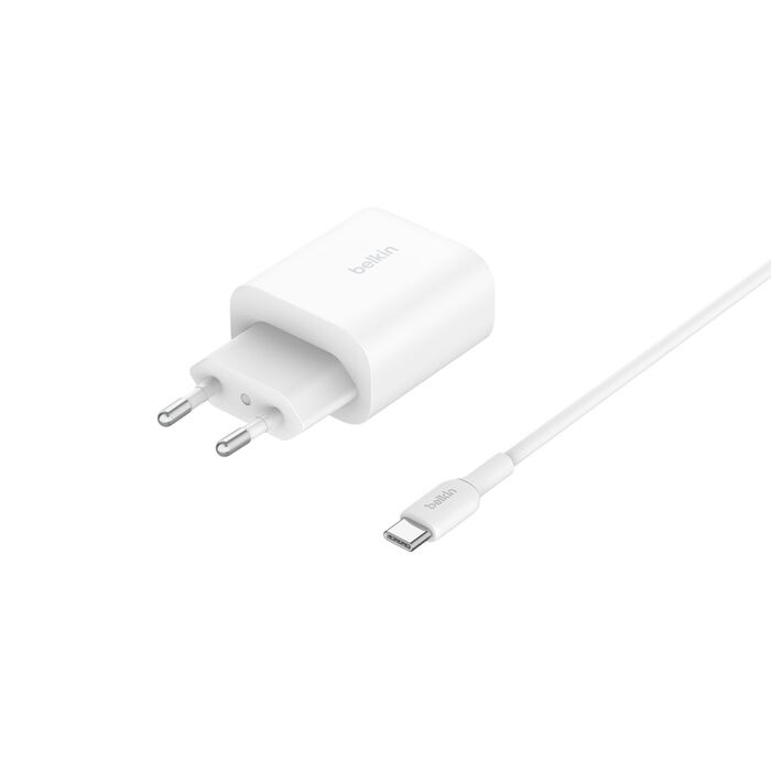 Беспроводная зарядка Belkin 3в1 Magnetic Foldable iPhone/Watch/AirPods, Qi2 15Вт White (WIZ029VFWH)