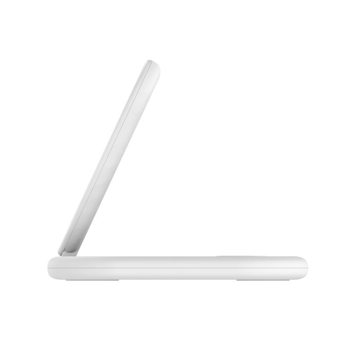 Беспроводная зарядка Belkin 3в1 Magnetic Foldable iPhone/Watch/AirPods, Qi2 15Вт White (WIZ029VFWH)