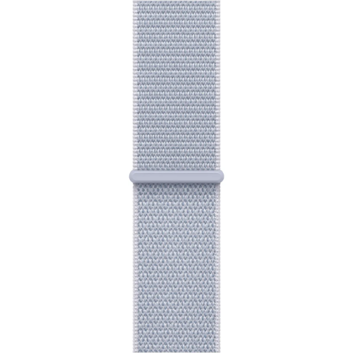 Apple Watch Series 10 42mm Silver Aluminum Case with Blue Cloud Sport Loop (MWWD3)