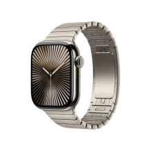 Apple Watch Series 10 42mm Natural Titanium Case w. Natural Link Bracelet (MX0J3+MXMA3)