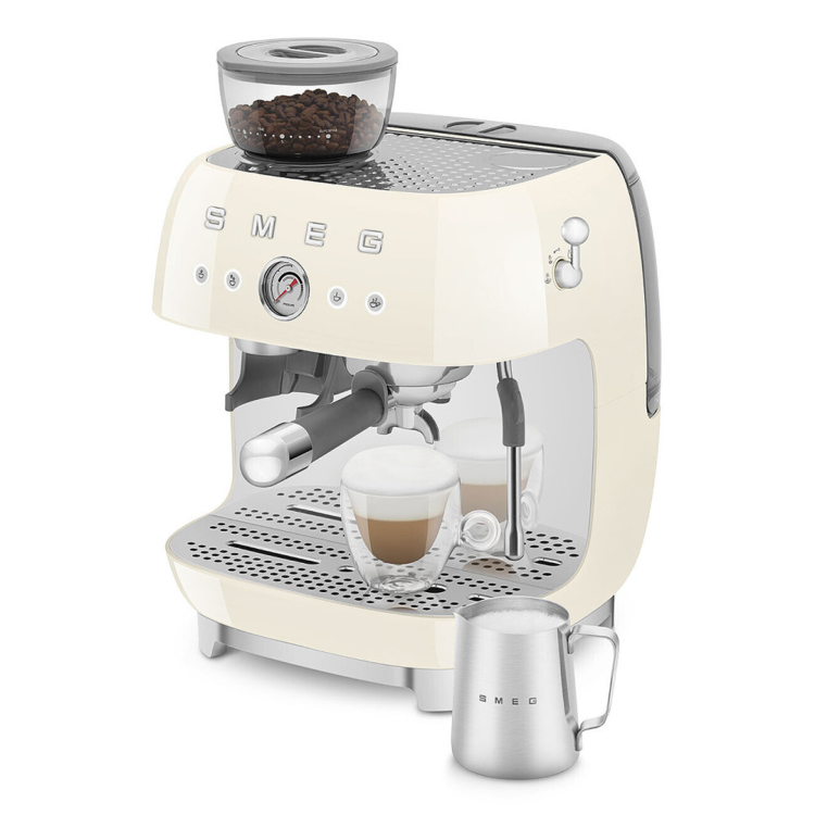 Кавомашина SMEG EGF03CREU Cream