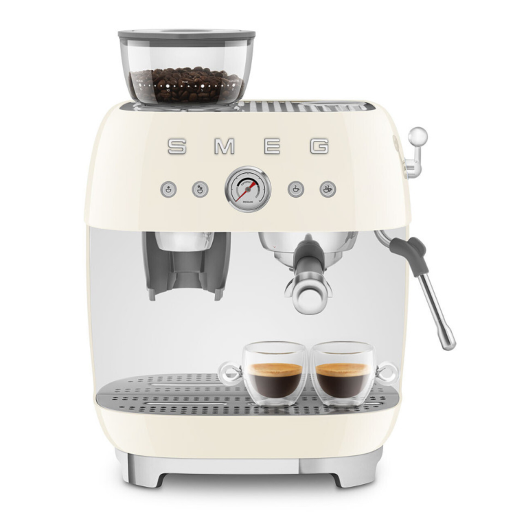 Кавомашина SMEG EGF03CREU Cream