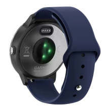 Ремешок Silicone Band для Garmin (Quick Release 20)	Midnight Blue 856820mb