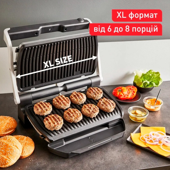 Електрогриль Tefal Optigrill+ XL GC728D10 (EU) Електрогриль Tefal Optigrill+ XL GC728D10 (EU)