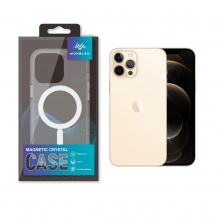 Чохол Monblan для iPhone 14 Pro Magnetic Crystal Series (Transparent)