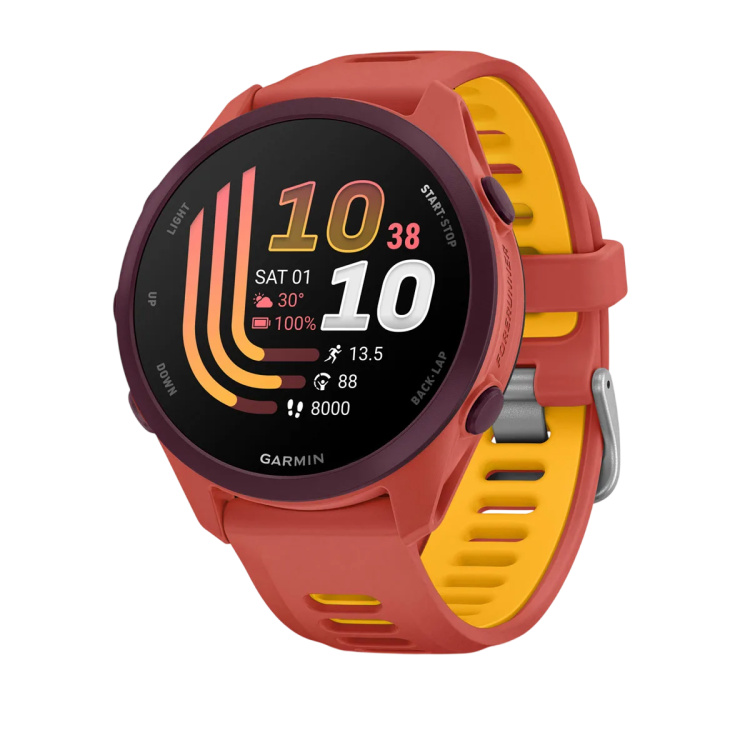 Garmin Forerunner 170 Music Red Pink with Red Pink/Mango Band (010-03920-13/35)