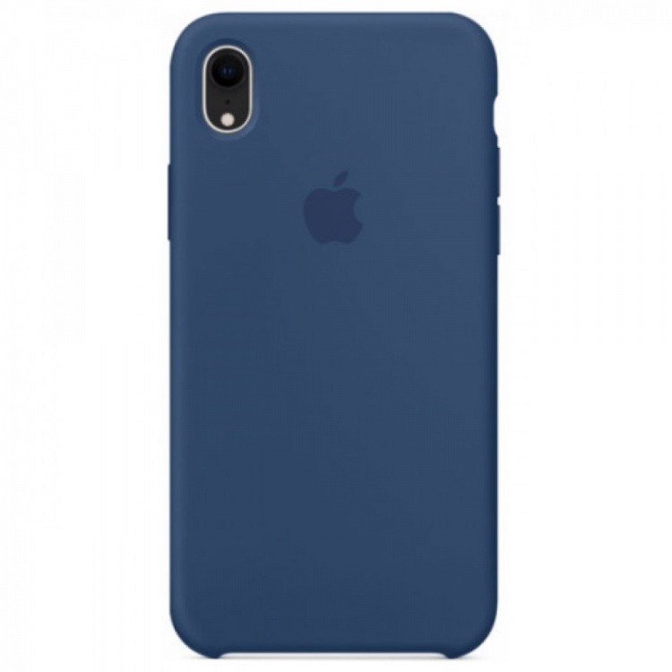 Чохол Smart Silicone Case для iPhone Xr Original (FoxConn) (Delf Blue)