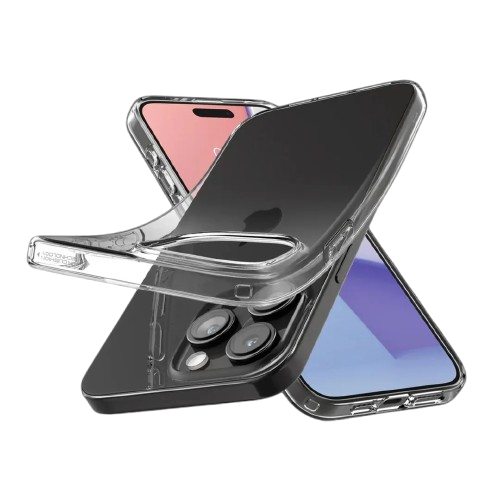 Чохол Spigen Liquid Crystal для iPhone 15 Pro Max (Crystal Clear) ACS06557