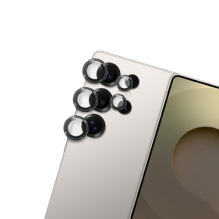 Захисне скло Monblan для камери Samsung S25 Ultra Metal Ring Series (Transparent)