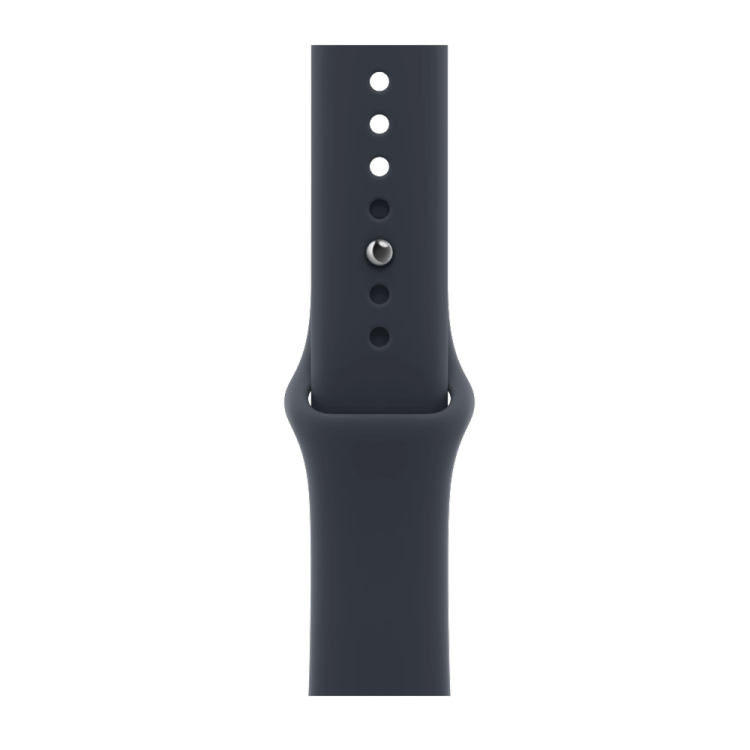 Apple Watch Series 12 GPS 46mm Dark Bronze Aluminum Case with Navy Blue Sport Band - M/L