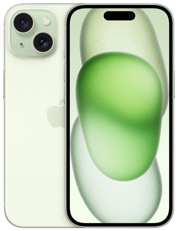 Apple iPhone 15 256GB Green (e-Sim) (MTM83) бу, (Хороший стан, нова батарея)