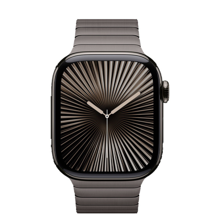 Apple Watch Series 10 42mm Slate Titanium Case w. Slate Link Bracelet (MX0M3+MXMD3)