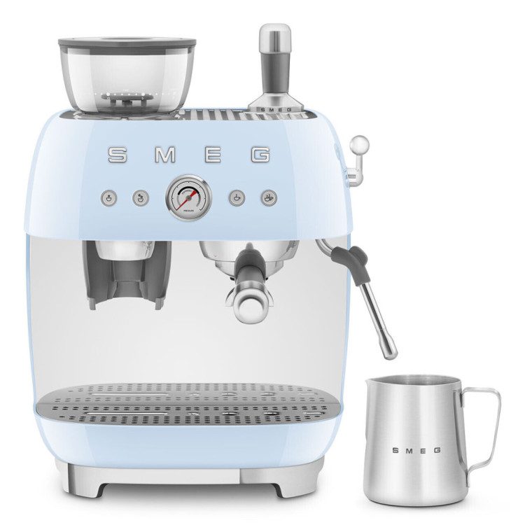 Кофемашина SMEG EGF03PBEU Blue