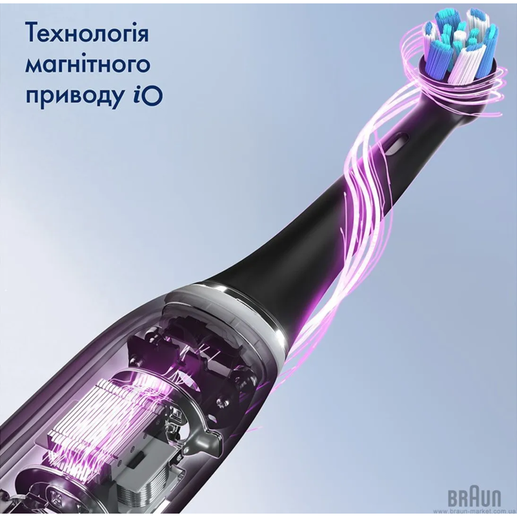 Набор зубных электрощеток BRAUN Oral-B iO Series 3 Duo (iOG3.d.2i6.2K) (Black/Blue)