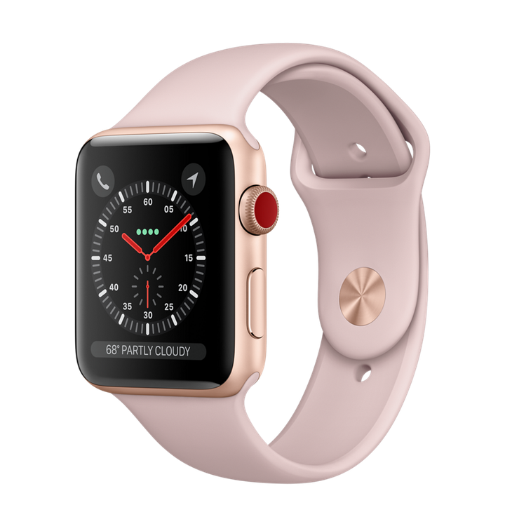 Rose gold 42mm hotsell apple watch series 3