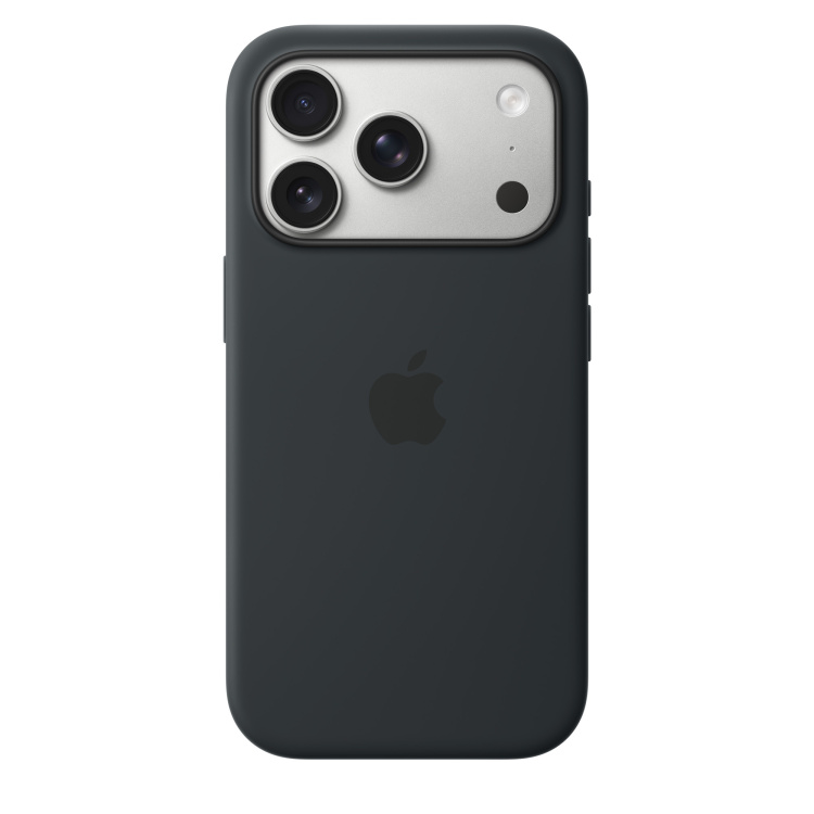 Чохол Apple Silicone Case with Magsafe для iPhone 17 Pro Black (MGFK4)
