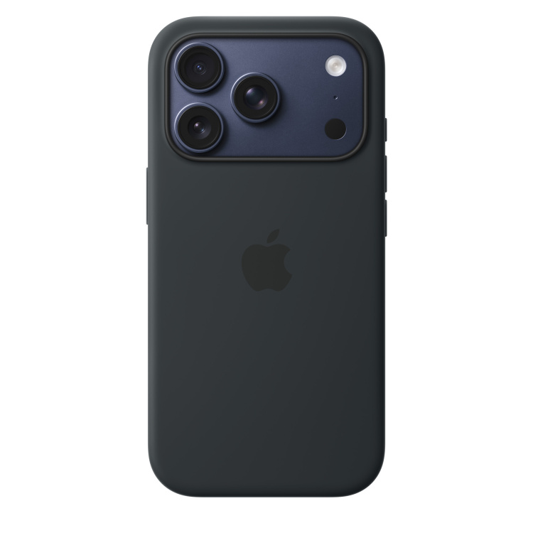 Чохол Apple Silicone Case with Magsafe для iPhone 17 Pro Black (MGFK4)