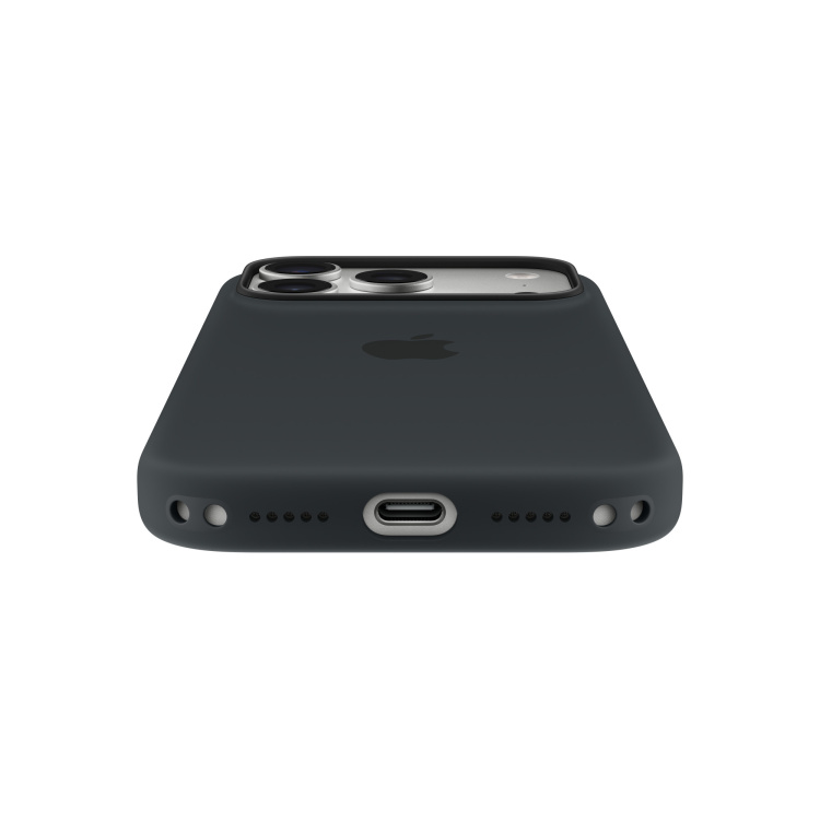 Чохол Apple Silicone Case with Magsafe для iPhone 17 Pro Black (MGFK4)