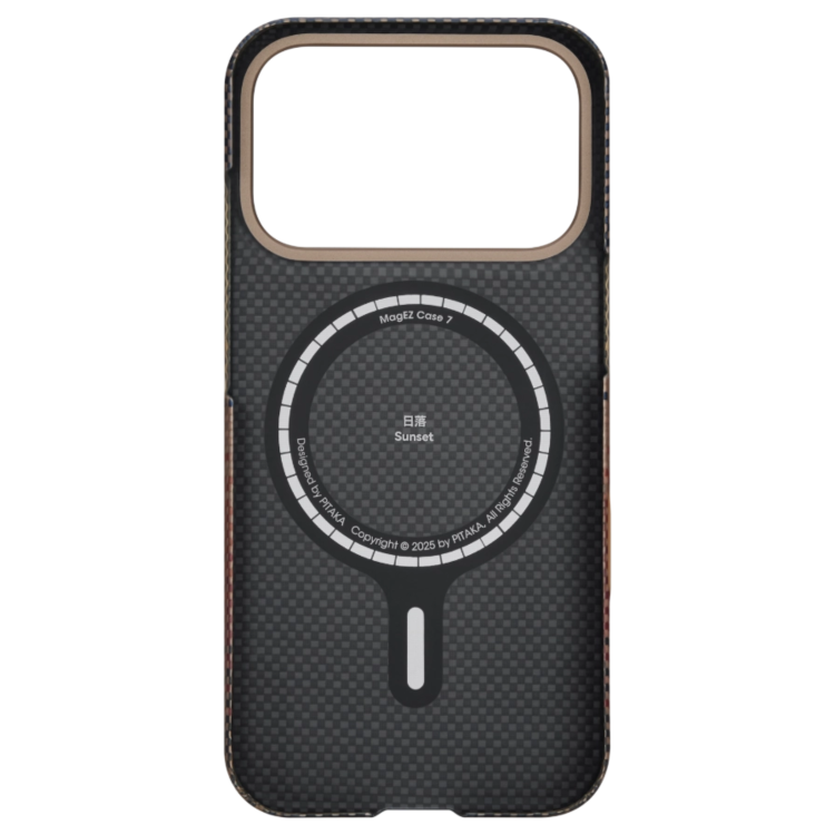 Чохол Pitaka MagEZ Ultra-Slim Case для iPhone 17 Pro Sunset (KI1702SP)