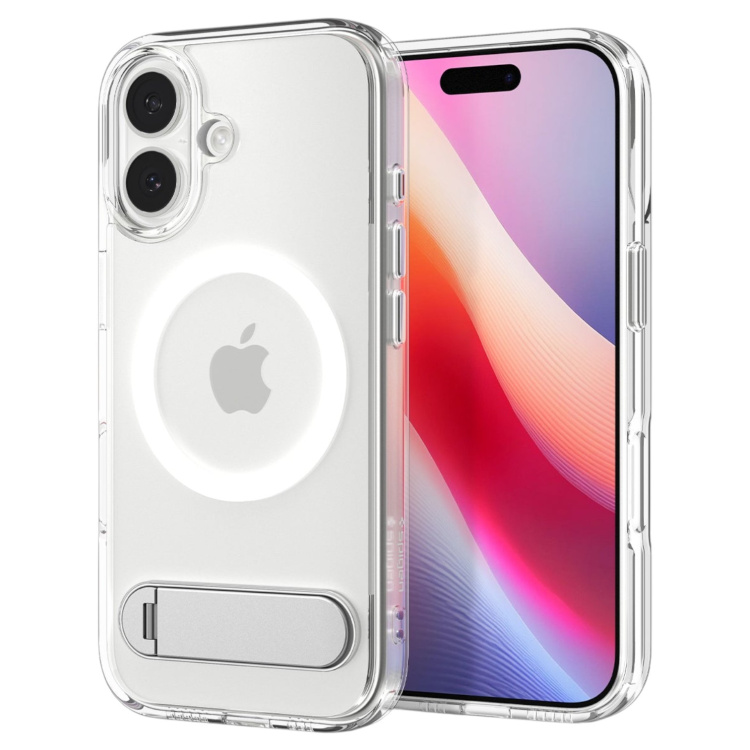 Чохол Spigen Ultra Hybrid S MagSafe для iPhone 17 Clear White (ACS09981) Чохол Spigen Ultra Hybrid S MagSafe для iPhone 17 Clear White (ACS09981)