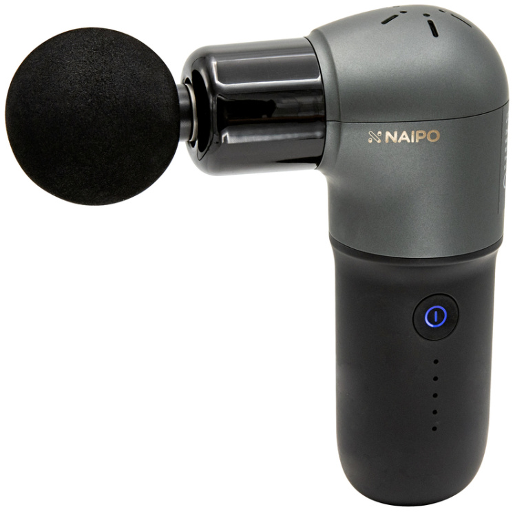 Перкуссионный массажер Naipo (Black) (MGPC-002)