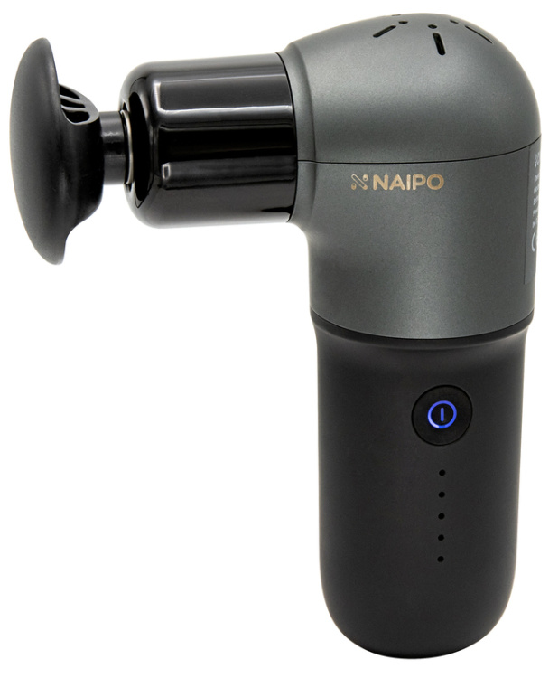 Перкуссионный массажер Naipo (Black) (MGPC-002)