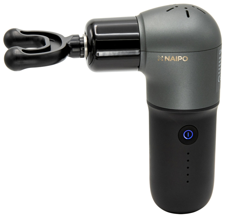 Перкуссионный массажер Naipo (Black) (MGPC-002)