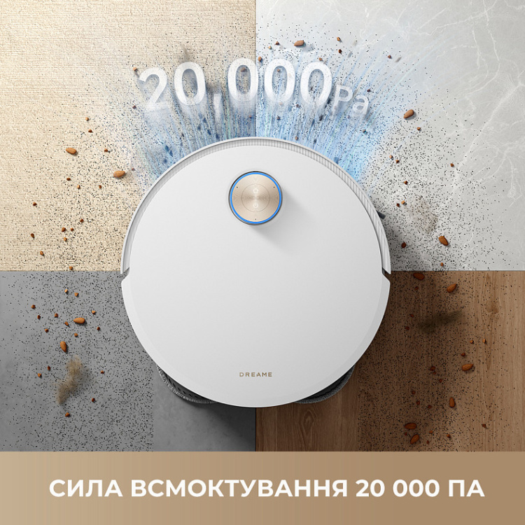Робот-пылесос Dreame X50 Ultra Complete White (RLX85CE-4-WH) (EU)