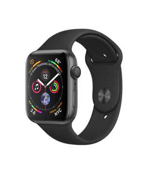 Apple Watch Series 4 GPS 44mm Space Gray Aluminum Case with Black Sport Band (MU6D2) Apple Watch Series 4 GPS 44mm Space Gray Aluminum Case with Black Sport Band (MU6D2)