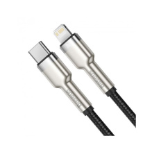 Кабель Baseus Cafule Metal USB-C to Lightning 0.25m (Black)