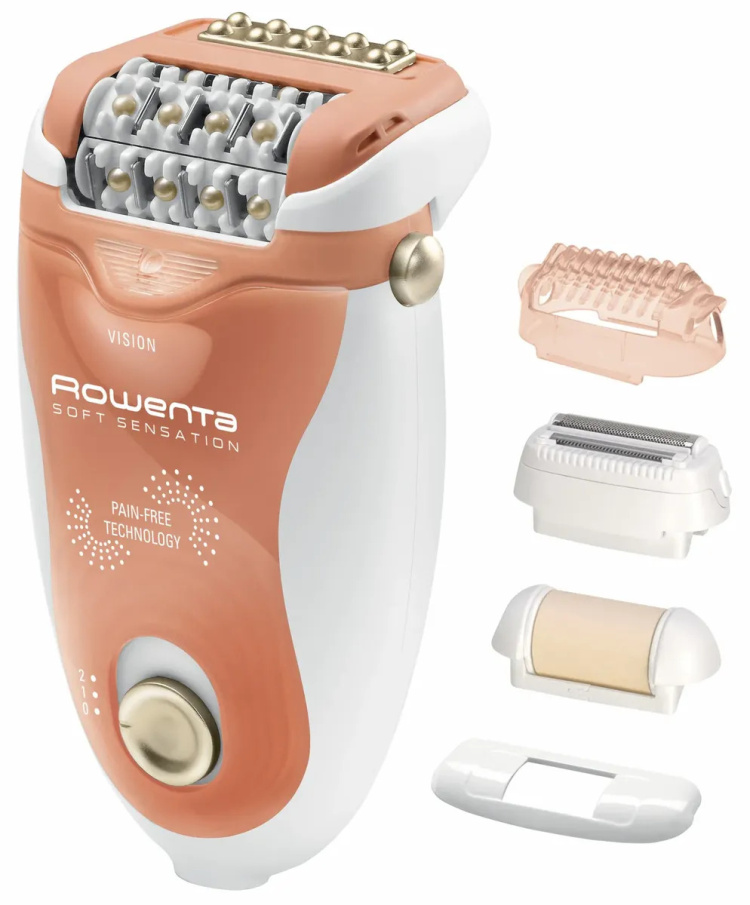 Епілятор Rowenta Soft Sensation (Orange) (EP5720F1)