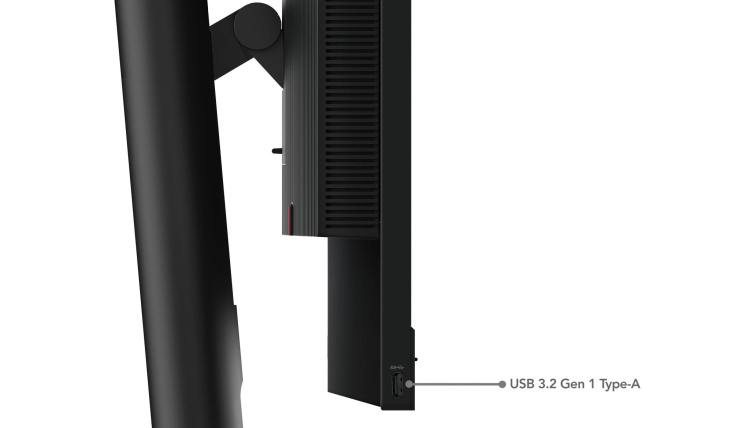 Монитор Lenovo 23,8" ThinkCentre Tiny-In-One 24 Gen 5 IPS 60Hz 12NAGAR1EU (UA)