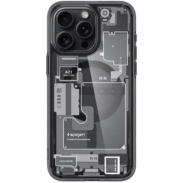 Чохол Spigen для iPhone 15 Pro Max Ultra Hybrid Zero One Series (Black)