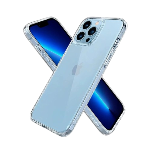 Чохол Spigen Ultra Hybrid для iPhone 13 Pro Max (Crystal Clear) ACS03204