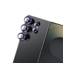 Захисне скло Monblan для камери Samsung S25 Ultra Metal Ring Series (Rainbow)