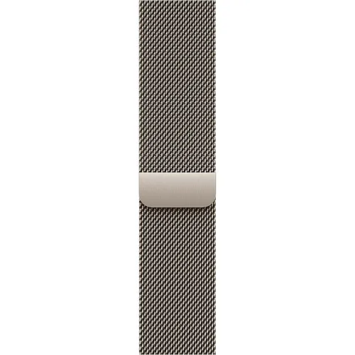 Apple Watch Series 10 46mm Natural Titanium Case with Natural Milanese Loop S/M (MC7Q4)