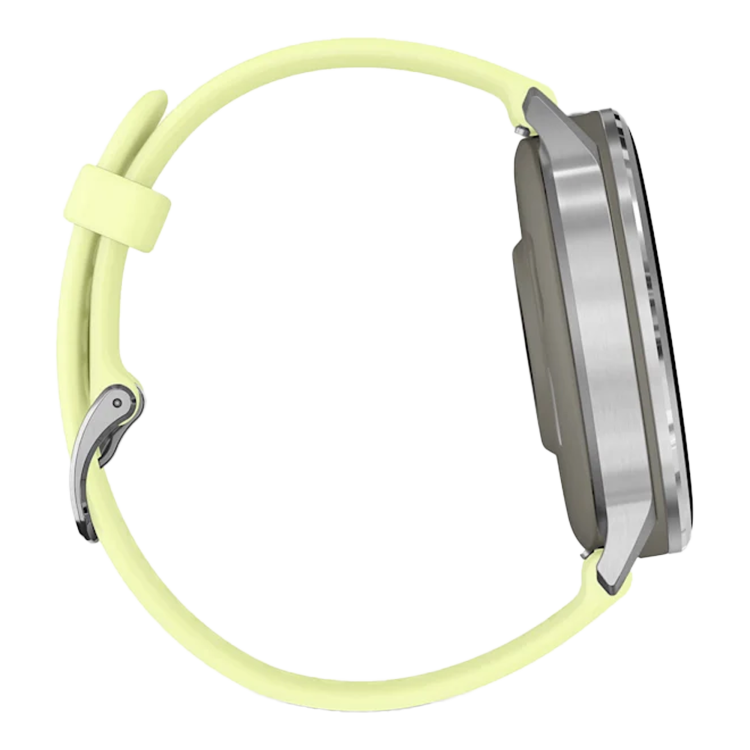 Garmin Venu 4 45mm Silver with Citron Silicone band (010-03014-02)